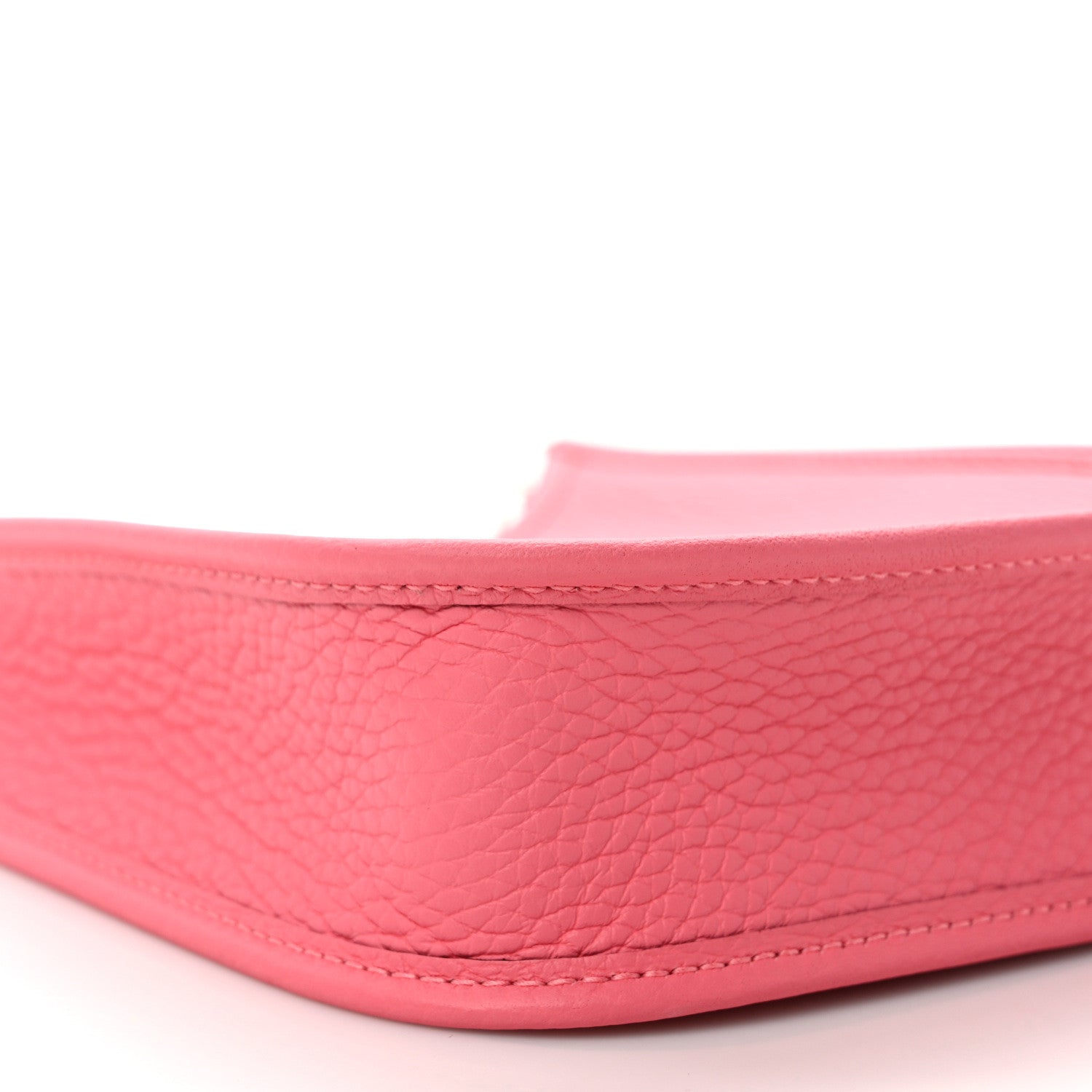 Hermes Taurillon Clemence Amazone Evelyne TPM Rose Azalee Rouge Pivoine 8 of 11