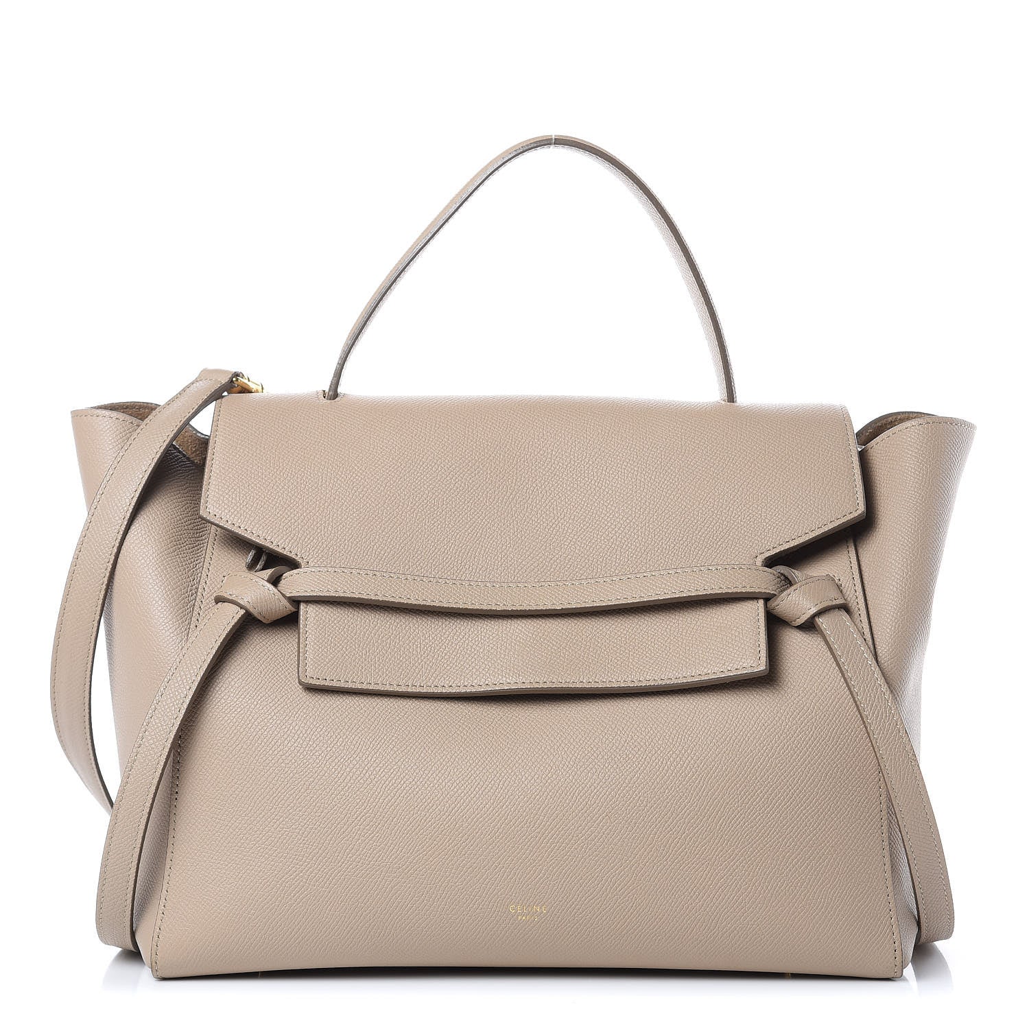 Celine Grained Calfskin Mini Belt Bag Light Taupe 1 of 15
