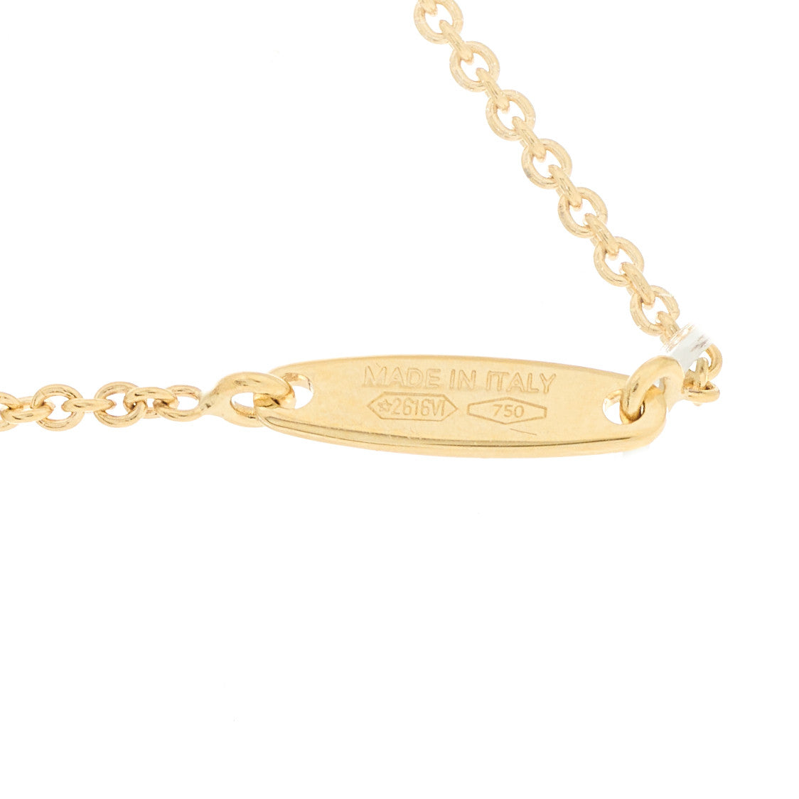 Marco Bicego 18K Yellow Gold Jaipur Circle Link Pendant Necklace 5 of 5