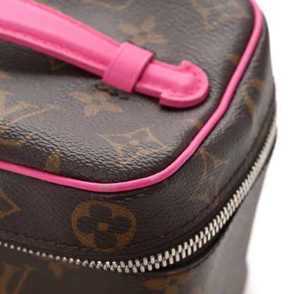 Louis Vuitton Monogram Macassar Nice Mini Fuchsia 9 of 9
