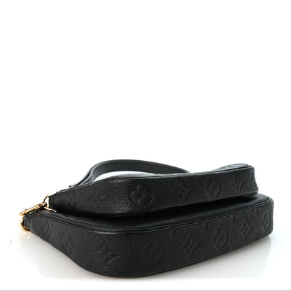 Louis Vuitton Empreinte Monogram Giant Multi Pochette Accessories Black 4 of 10