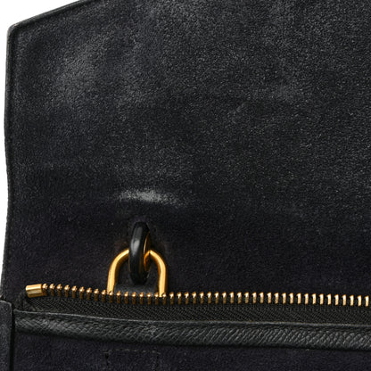 Celine Grained Calfskin Mini Belt Bag Navy 13 of 19
