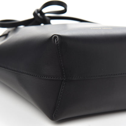 Mansur Gavriel Calfskin Mini Mini Bucket Bag Black Flamma 7 of 10