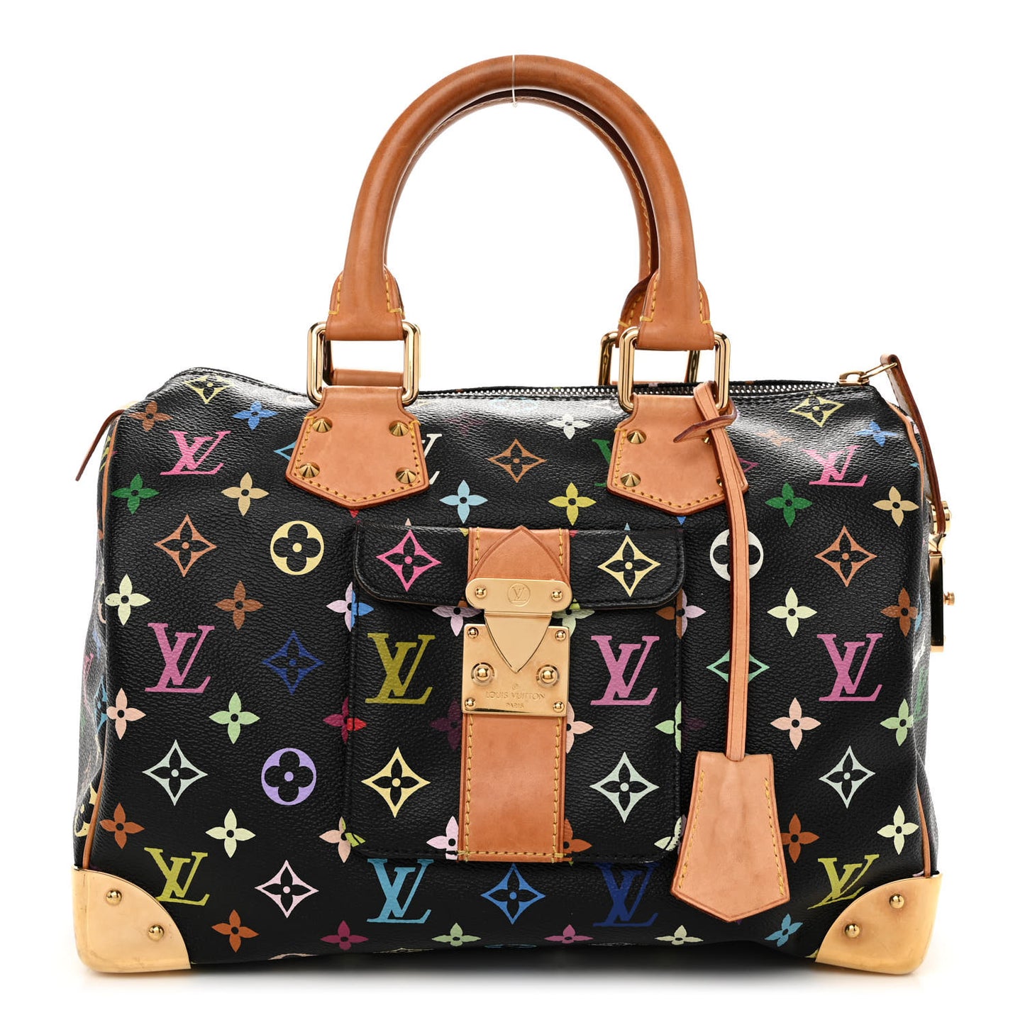 Monogram Multicolor Speedy 30 Black