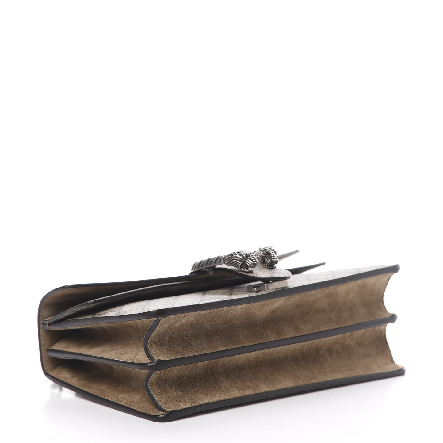 GG Supreme Monogram Small Dionysus Shoulder Bag Taupe