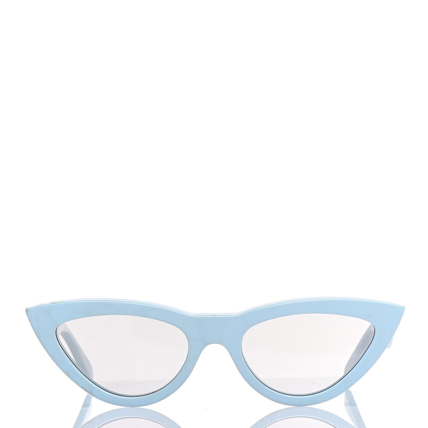 Celine Acetate Cat Eye Sunglasses CL40019I Blue 2 of 9