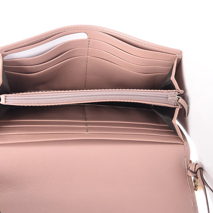 Gucci Guccissima Signature Microguccissima Bree Continental Wallet Dark Cipria 5 of 13