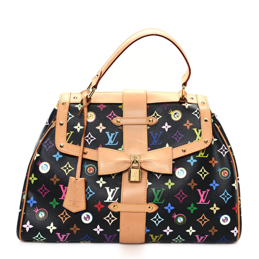 Monogram Multicolor Murakami Eye Love You Black
