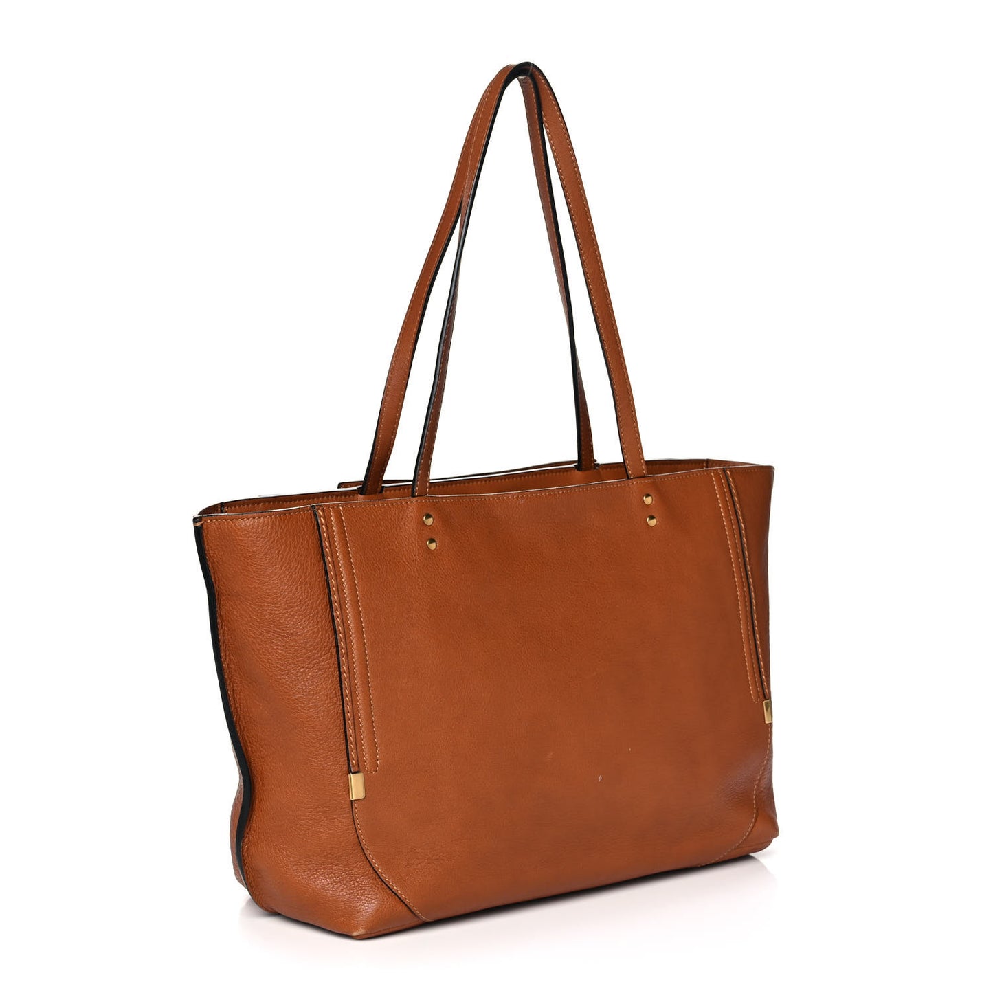 Calfskin Isa Tote Caramel