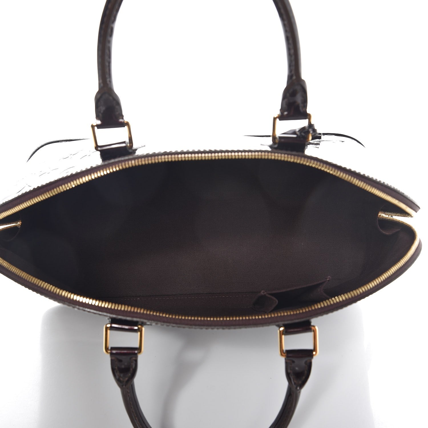 Louis Vuitton Vernis Alma GM Amarante 5 of 8