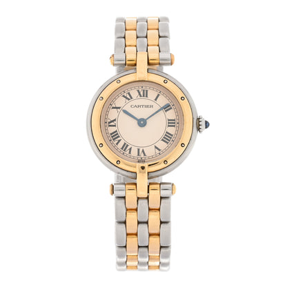 Cartier Stainless Steel 18K Yellow Gold 24mm Panthere Vendome Quartz Watch 1 of 4