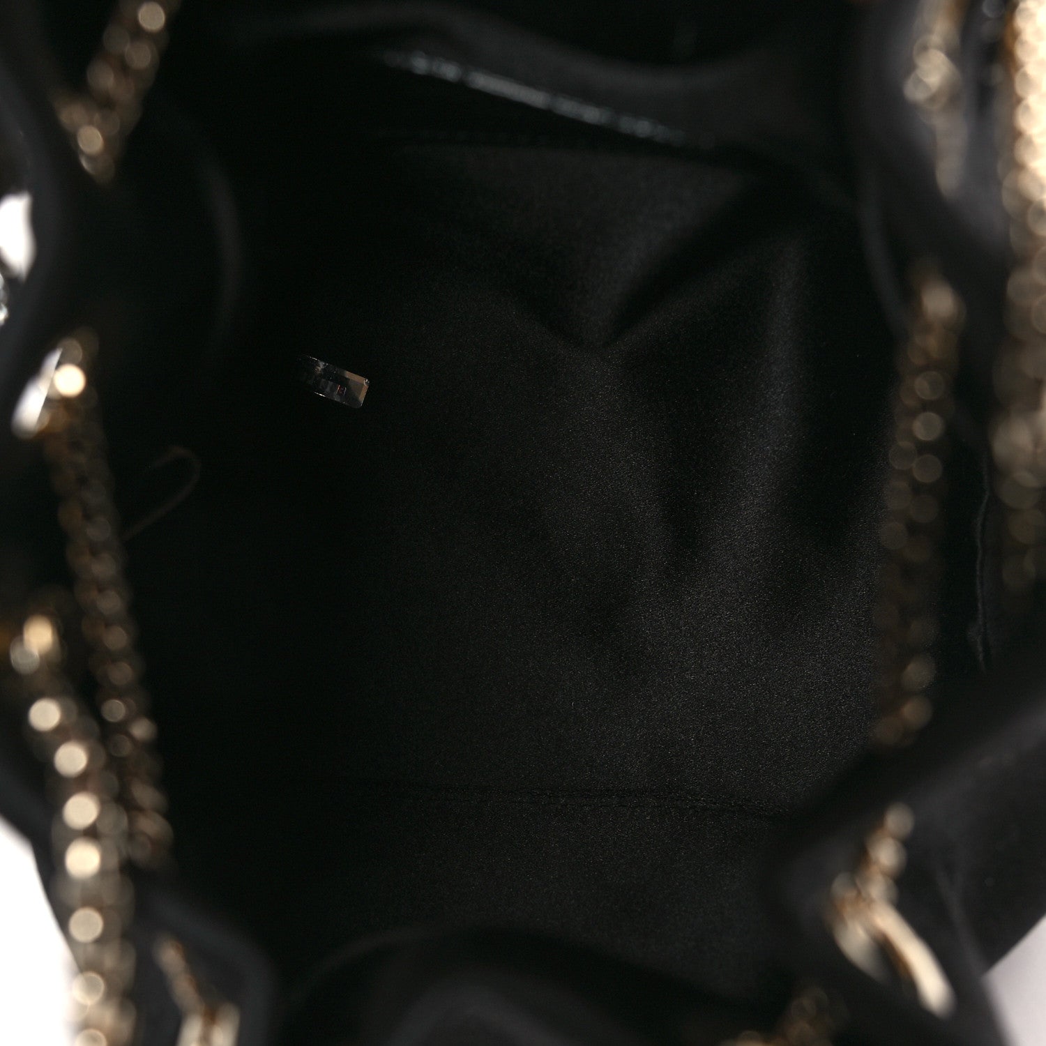 Jimmy Choo Satin Crystal Snake Embellished Bon Bon Bag Black 5 of 10