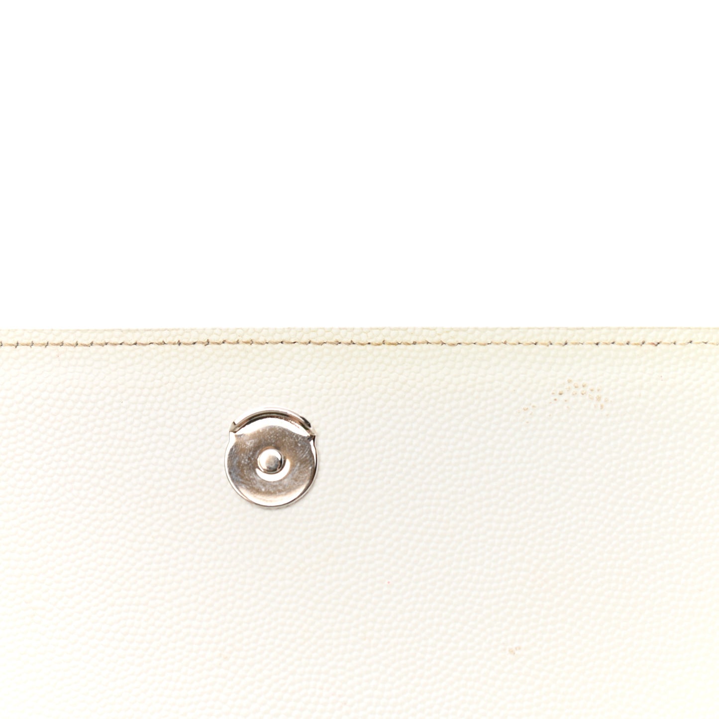 Grain De Poudre Small Monogram Kate Satchel Icy White
