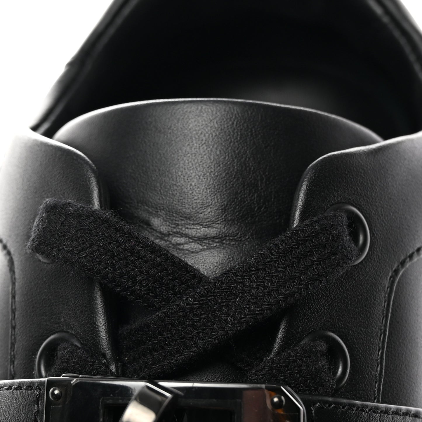 Calfskin Day Sneakers 35 Black