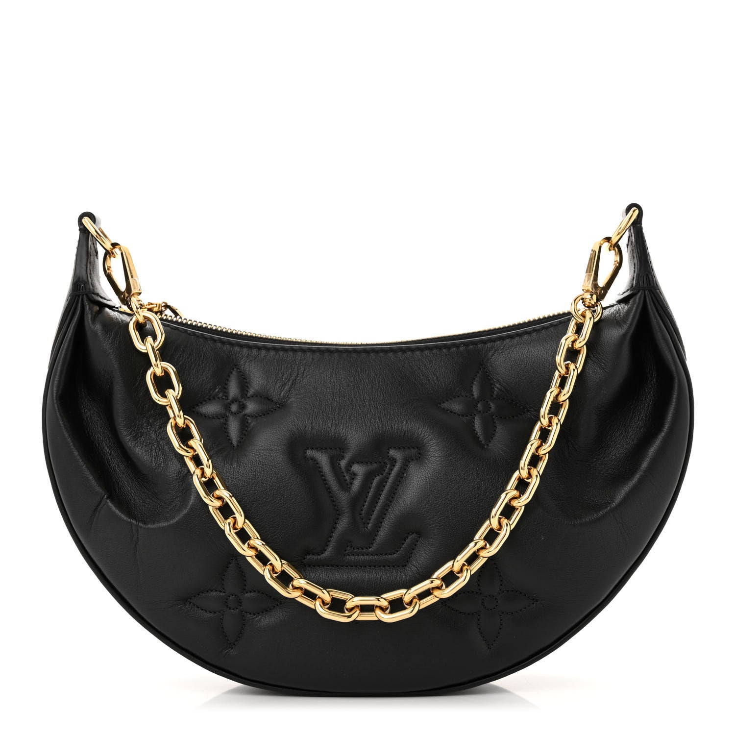 Louis Vuitton Calfskin Bubblegram Over The Moon Black 1 of 9