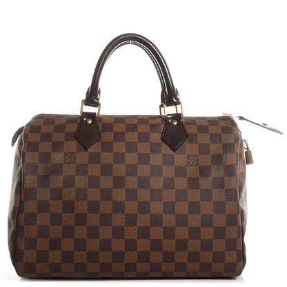 Louis Vuitton Damier Ebene Speedy 30 1 of 7