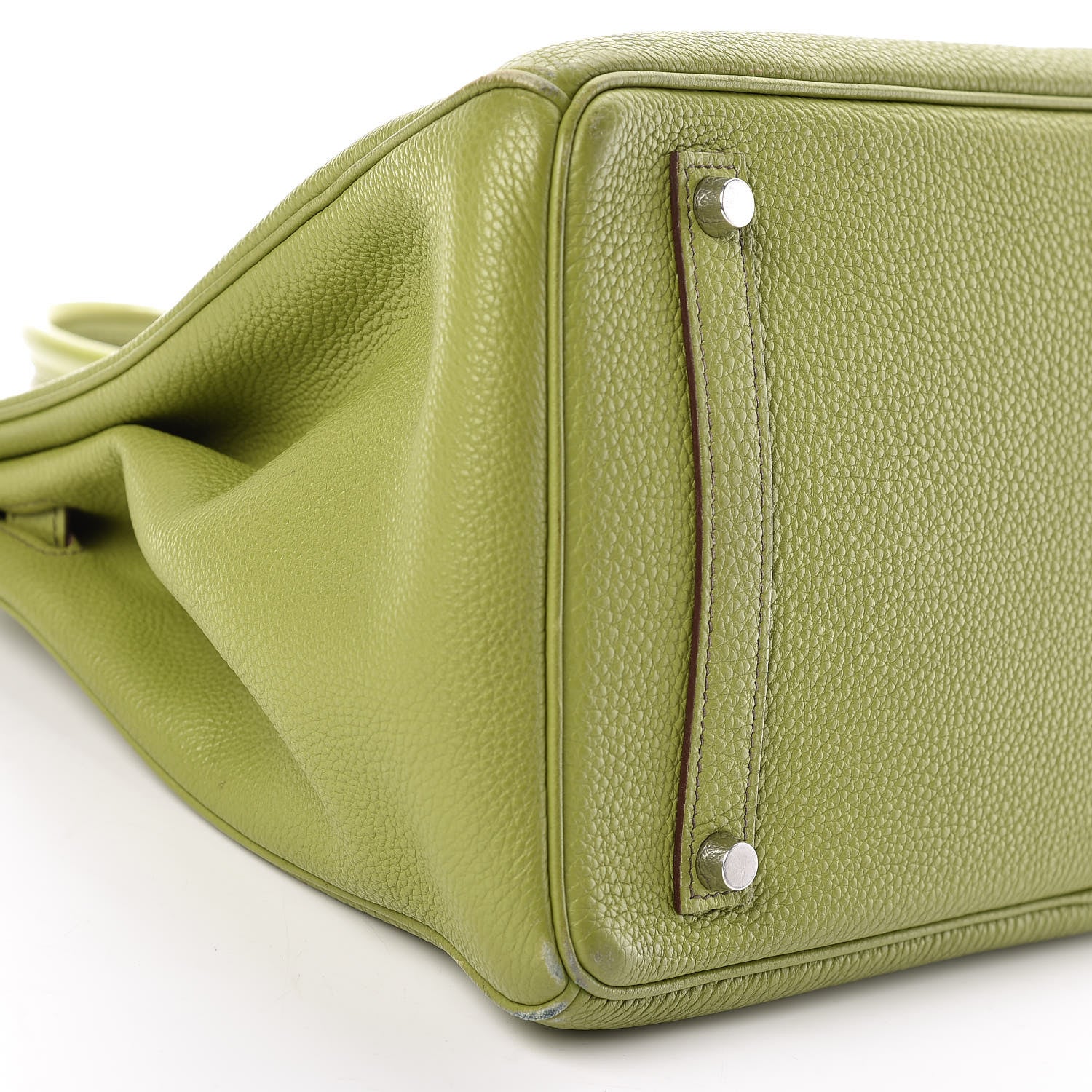 Hermes Togo Birkin 35 Vert Anis 32 of 53