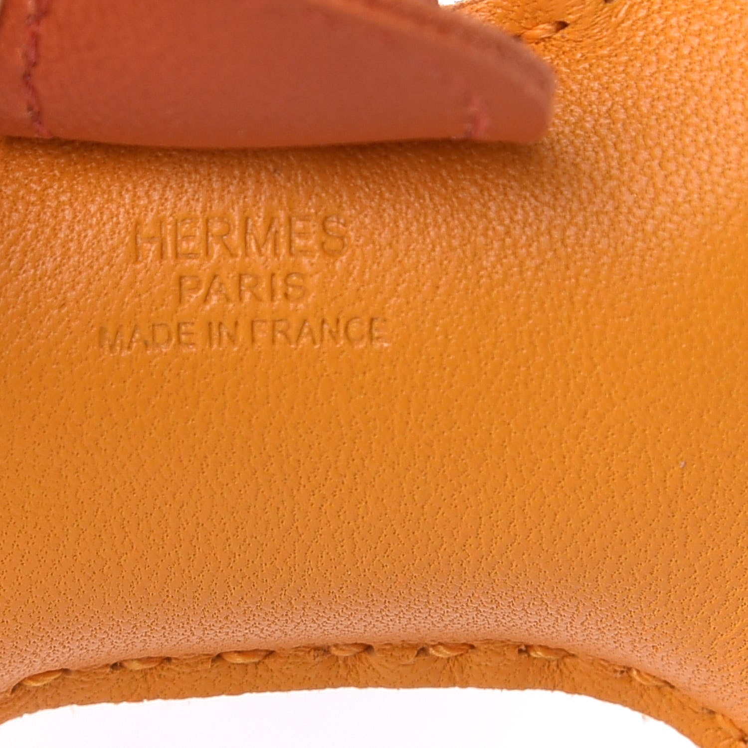 Hermes Milo Lambskin Grigri Rodeo Horse Bag Charm PM Jaune D'Or Bleu Agate Cornaline 3 of 4