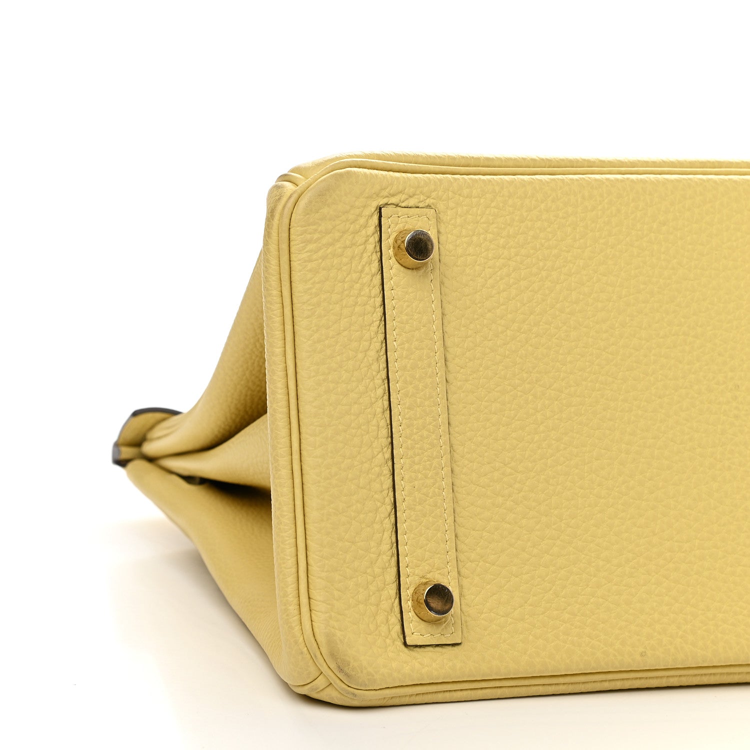 Hermes Togo Birkin 30 Jaune Poussin 8 of 10