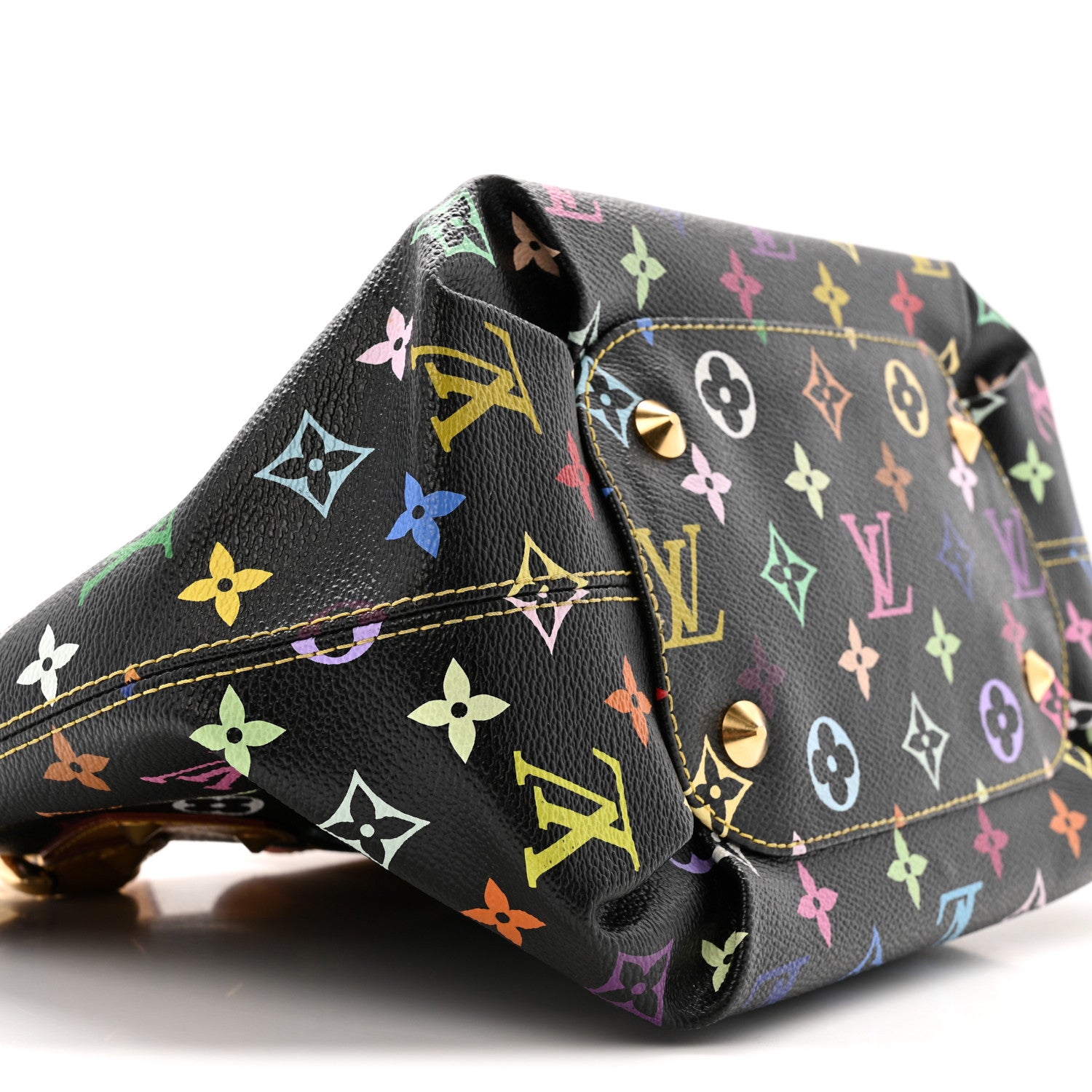 Louis Vuitton Monogram Multicolor Annie MM Black 9 of 15