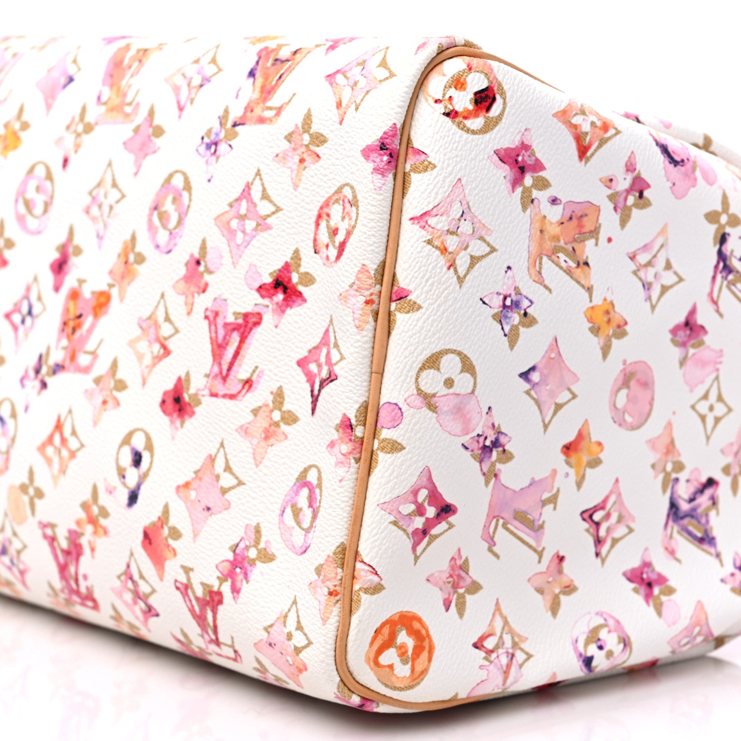Louis Vuitton Watercolor Aquarelle Speedy 35 White 9 of 14