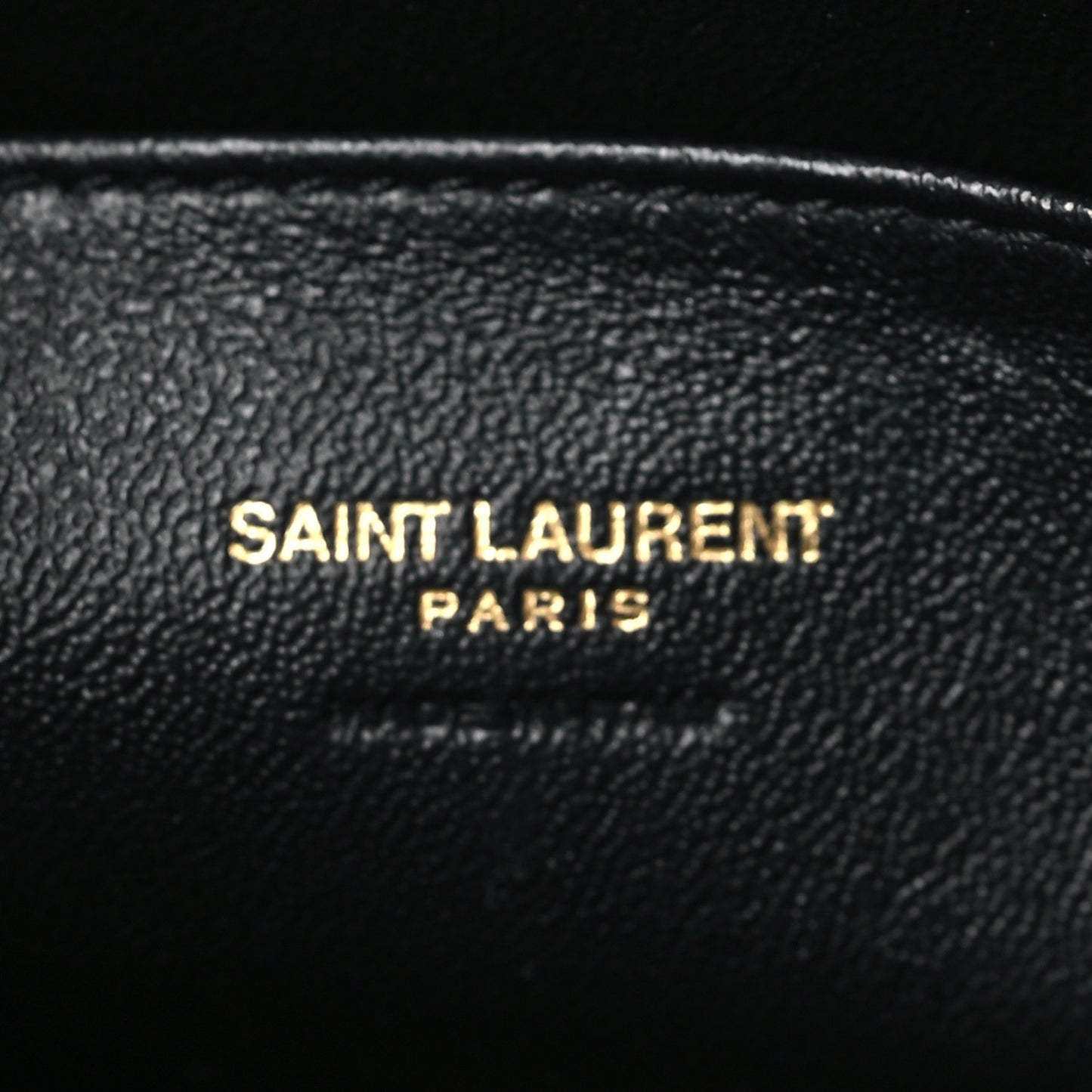 Calfskin Monogram Baby Cabas Black