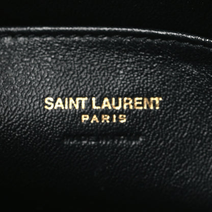 Saint Laurent Calfskin Monogram Baby Cabas Black 6 of 8