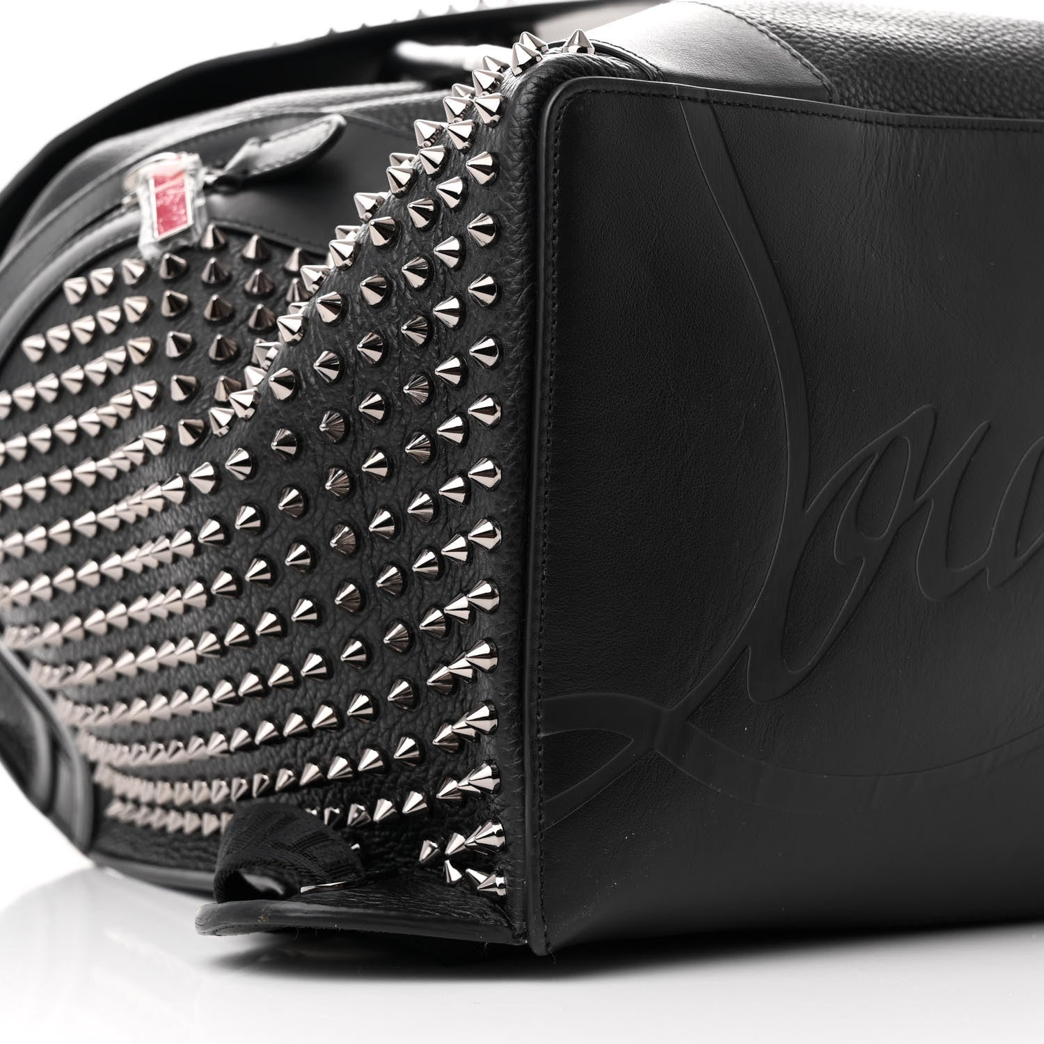 Christian Louboutin Calfskin Spiked Explorafunk Backpack Black 9 of 10