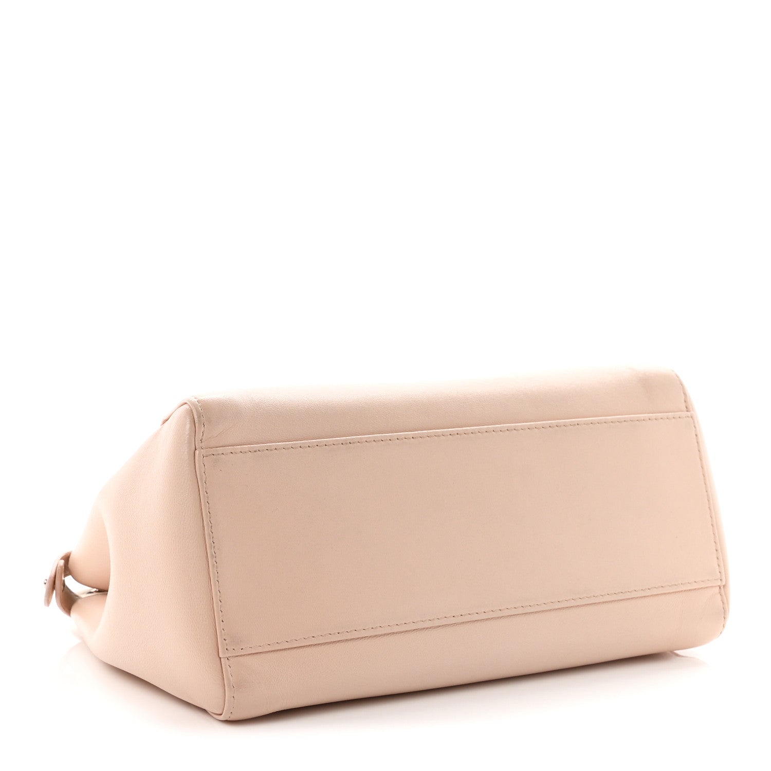 Fendi Nappa Colorblock Mini Peekaboo Iconic Satchel Plaster Banana Grigio Polvere 4 of 10