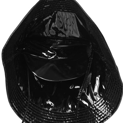 Burberry Vinyl Logo Rain Hat S Black 11 of 14