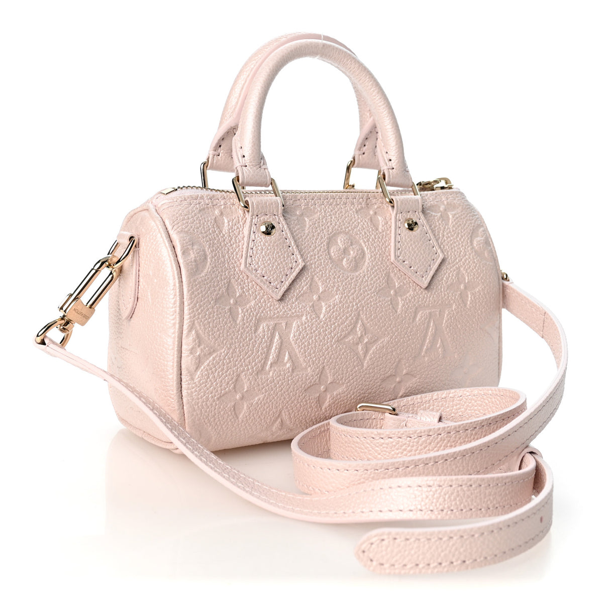 Empreinte Monogram Nano Speedy Snowy Pearl