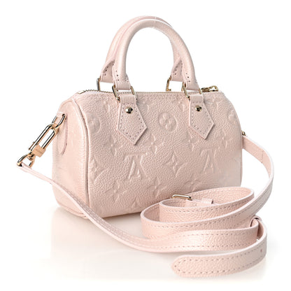 Louis Vuitton Empreinte Monogram Nano Speedy Snowy Pearl 4 of 17