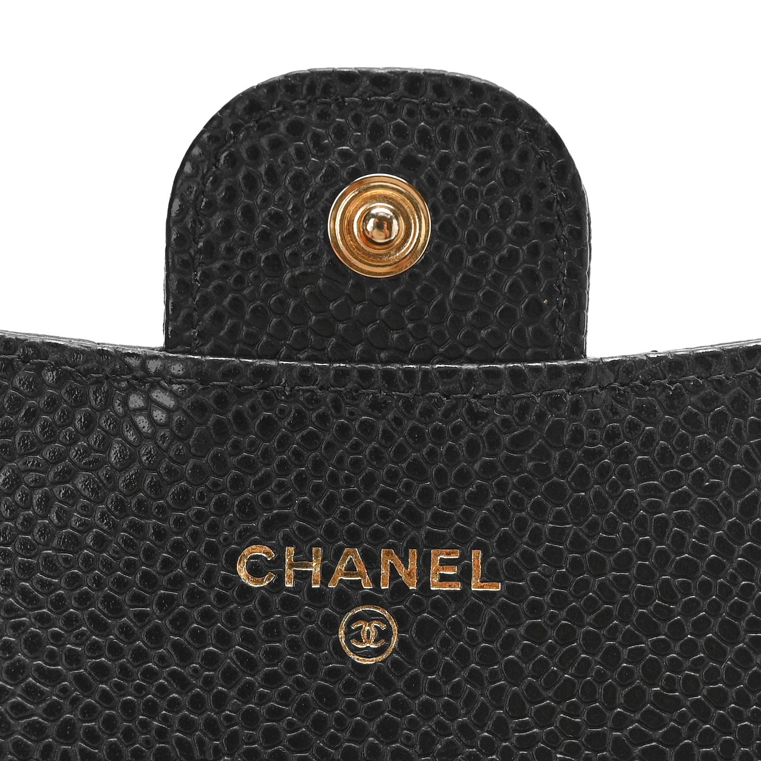 Chanel Caviar Quilted Flap Card Holder Black 7 of 10