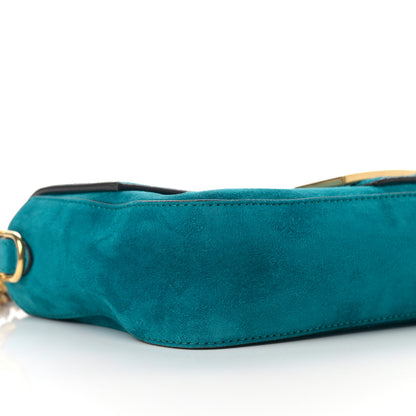 Fendi Chamois Baguette Ottanio 9 of 10