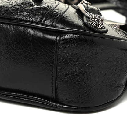 Balenciaga Agneau Arena Le Cagole Shoulder Bag XS Black 10 of 12