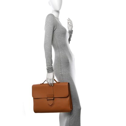 Delvaux Taurillon Crispe Cartable Presse I Vegetal 2 of 11