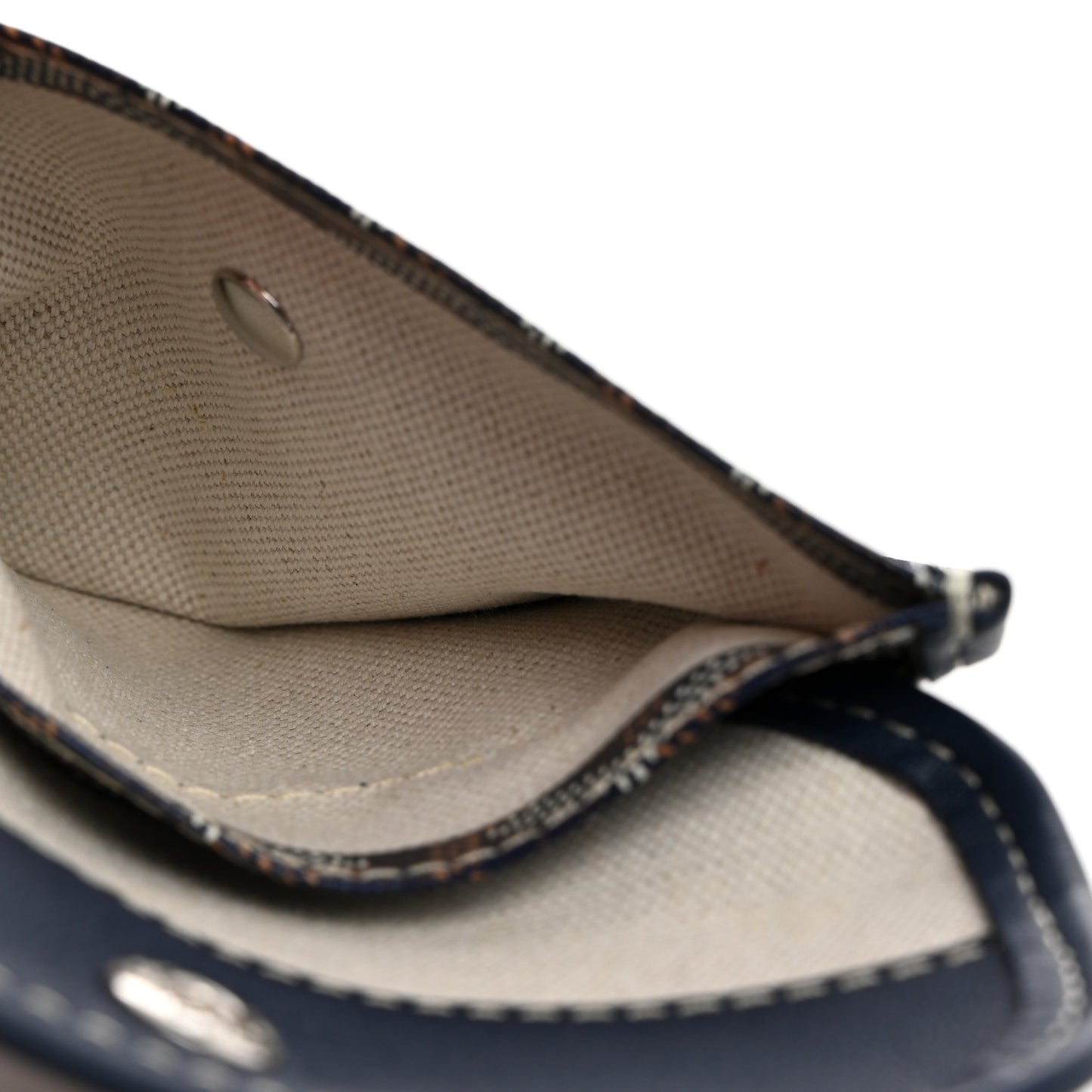 Goyardine Mini Anjou Pouch Navy