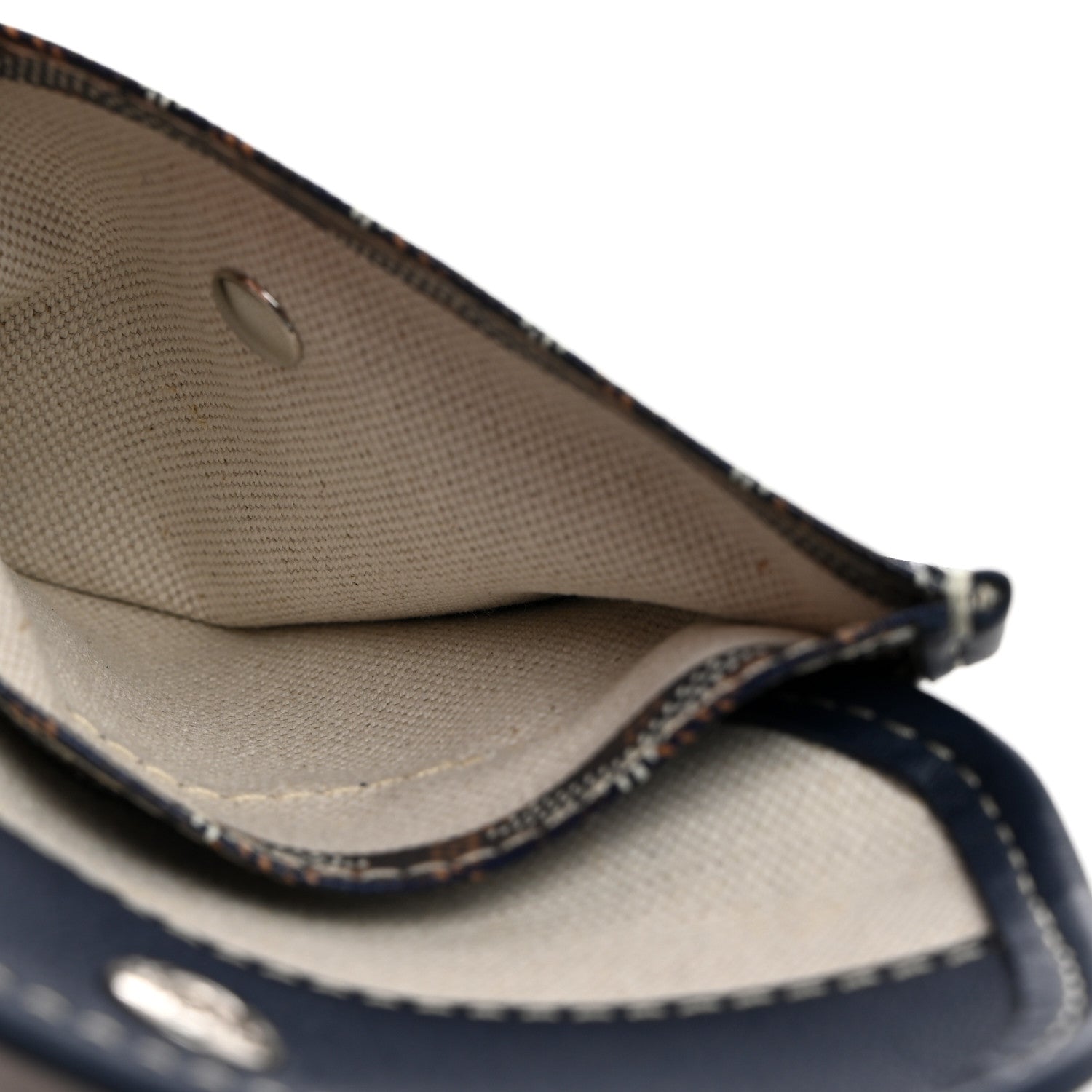 Goyard Goyardine Mini Anjou Pouch Navy 5 of 6