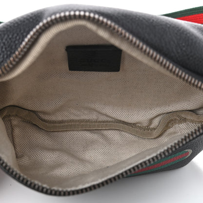 Gucci Grained Calfskin Small Logo Belt Bag Black 4 of 4