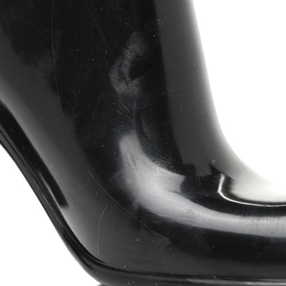 Bottega Veneta Rubber Shine Ankle Boots 38 Black 14 of 19