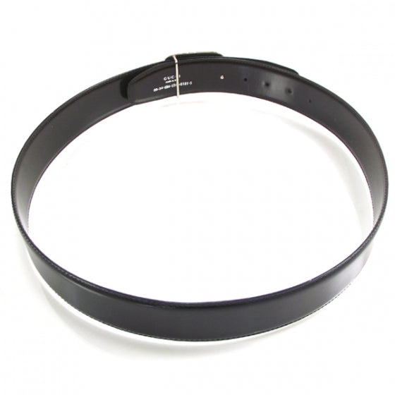 Gucci Leather Belt Black 85 34 2 of 5