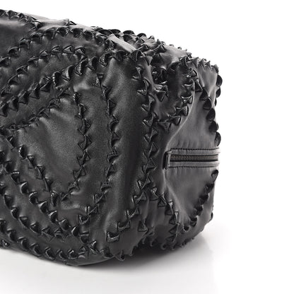 Bottega Veneta Nappa Karung Intrecciato San Marco Tote Black 9 of 9