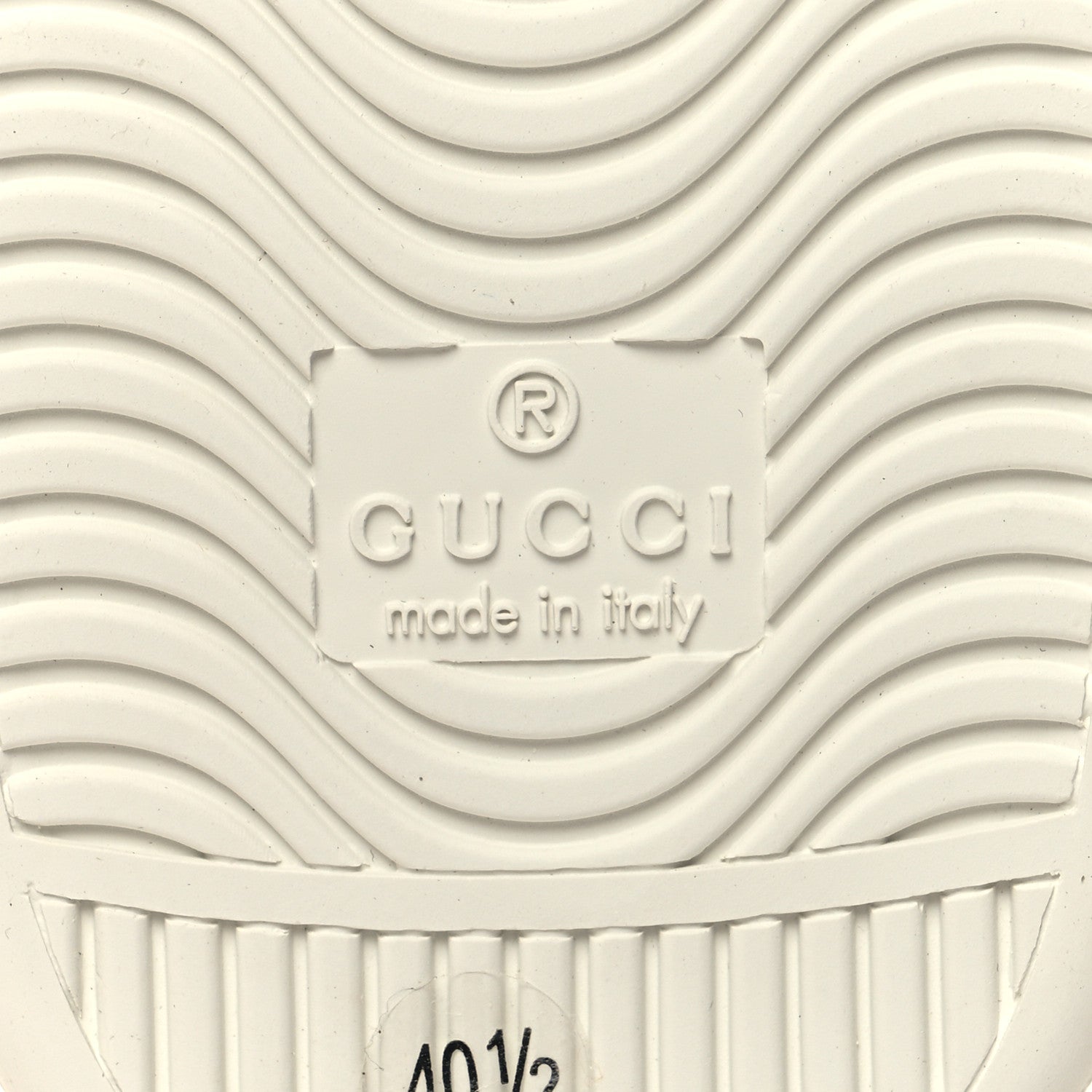 Gucci Calfskin Crocodile Web Womens Ace Sneakers 40.5 White Green 7 of 9