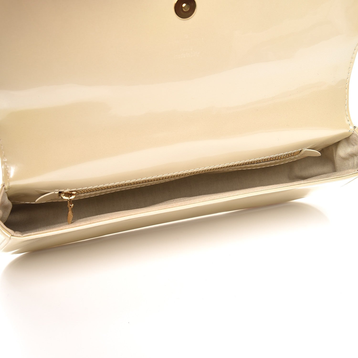 Louis Vuitton Patent Sobe Clutch Blanc Corail 5 of 7