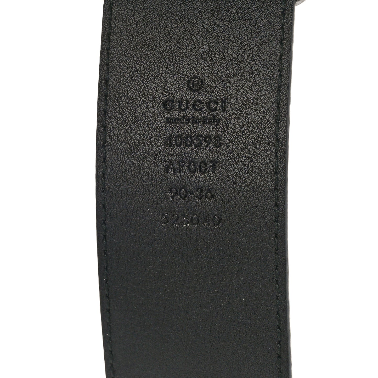 Calfskin Double G 40mm Belt 90 36 Black