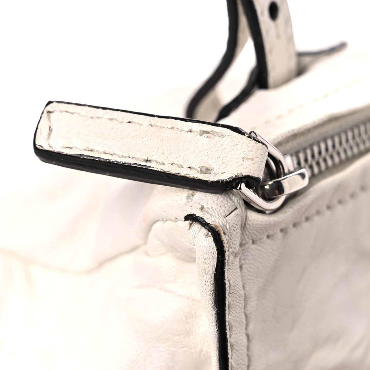 Tumbled Sheepskin Mini Pandora Off White