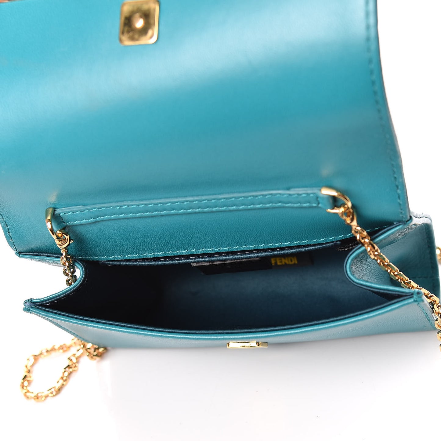 Shiny Nappa Mini Rush Clutch Lago