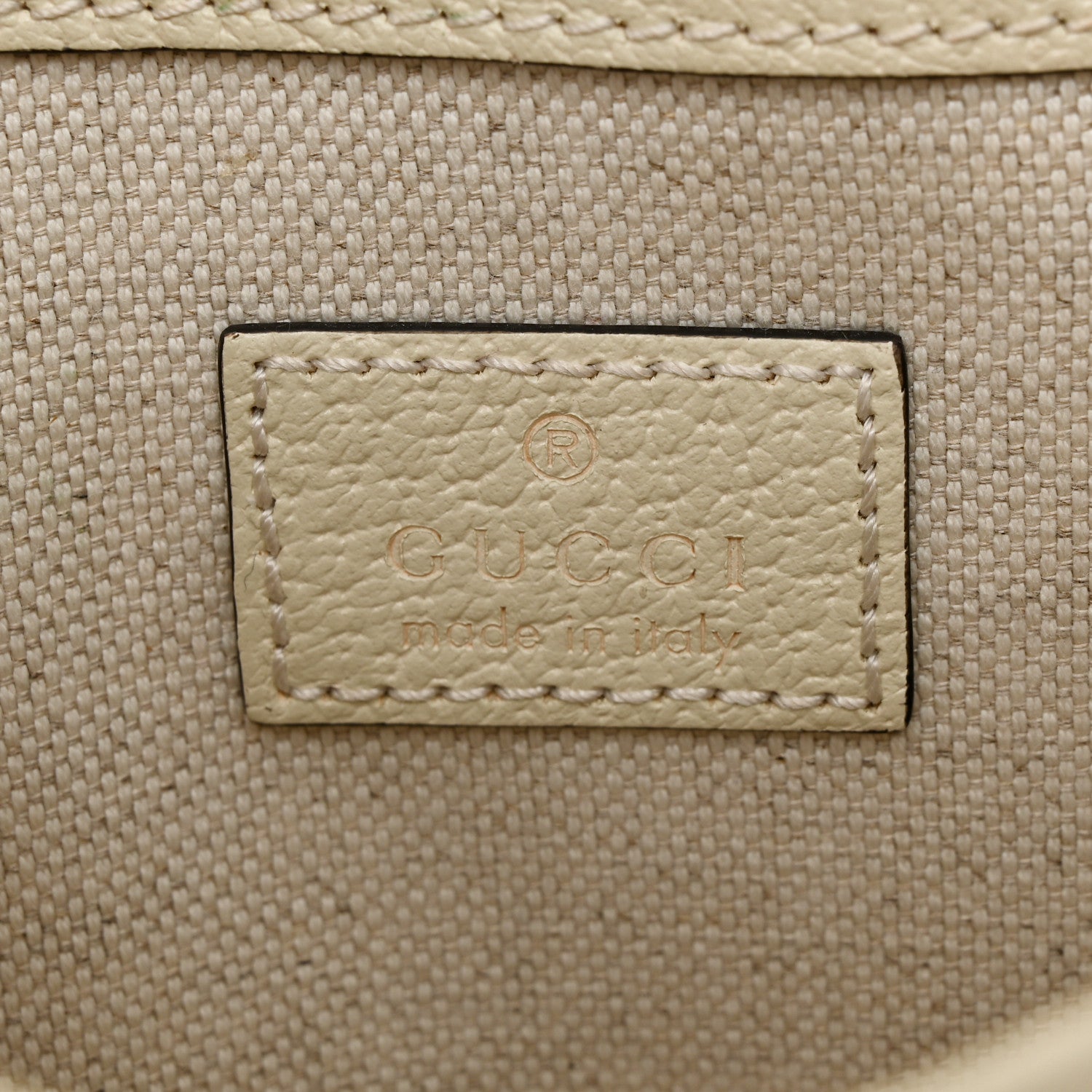 Gucci GG Supreme Monogram Web Small Ophidia Belt Bag 90 36 Beige Ebony White 6 of 11