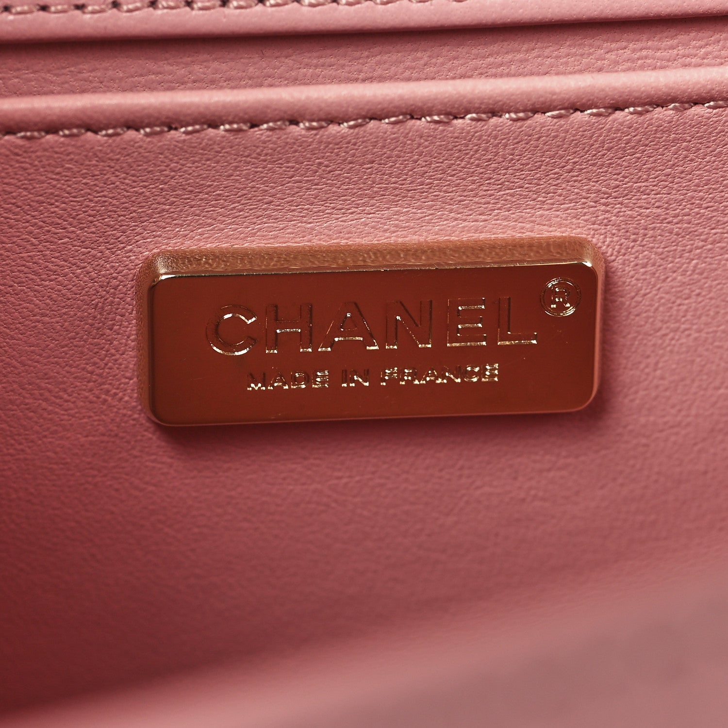 Chanel Snakeskin Medium Boy Flap Light Pink 6 of 11