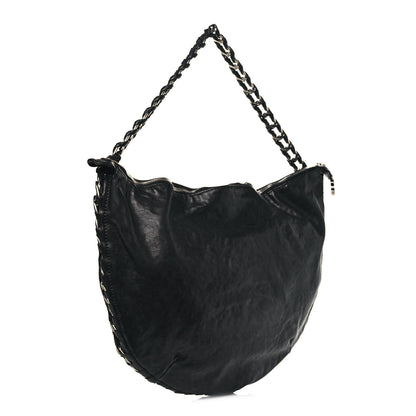 Chanel Calfskin Modern Chain Hobo Black 3 of 20
